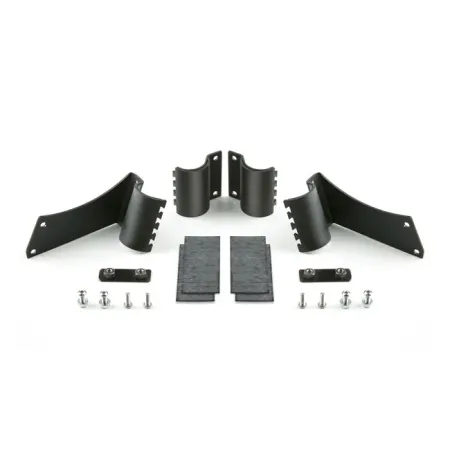National Cycle NC Heavy Duty™ Fork Mount Kit In Black Powdercoat Finish For Royal Enfield 19-22 INT650 (KIT-CRE)