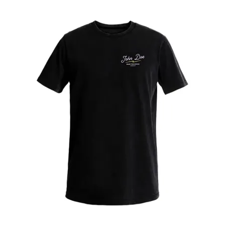 John Doe Wave T-shirt Black Size XL (JDS7040-XL)