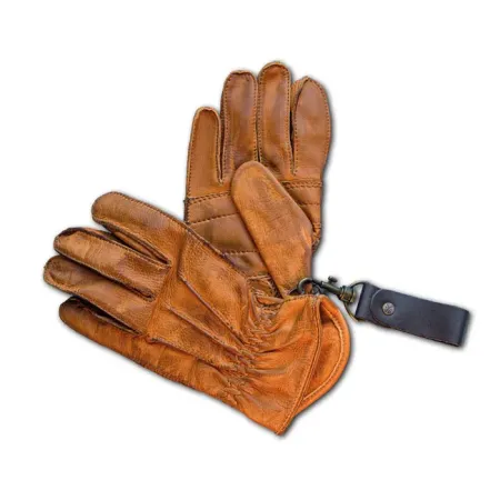 13 & 1/2 Magazine Lowlander Gloves Cognac Size Large (881174)