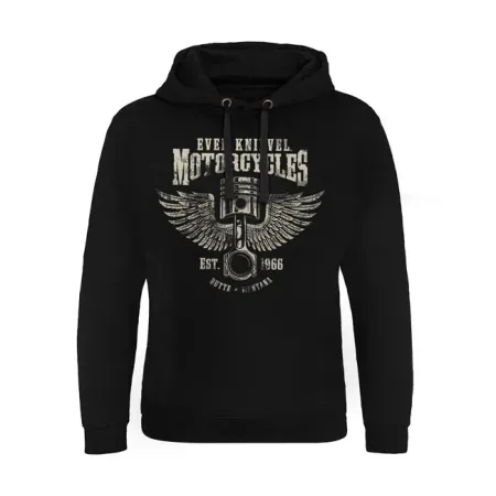 Evel Knievel Motorcycles Epic Hoodie Black Size XL (KK-37-EK009-H36-15-BK-XL)