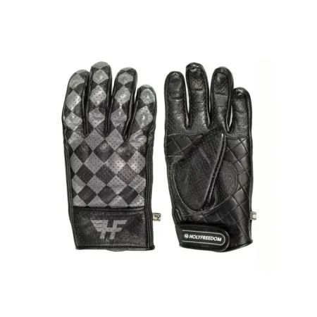 Holy Freedom Bullit Grey 2021 Gloves Black/Grey Size Large (2457-L)