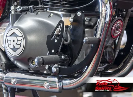 Free Spirits Adjustable Forward Control Kit For Royal Enfield Super Meteor 650 Models (506100)